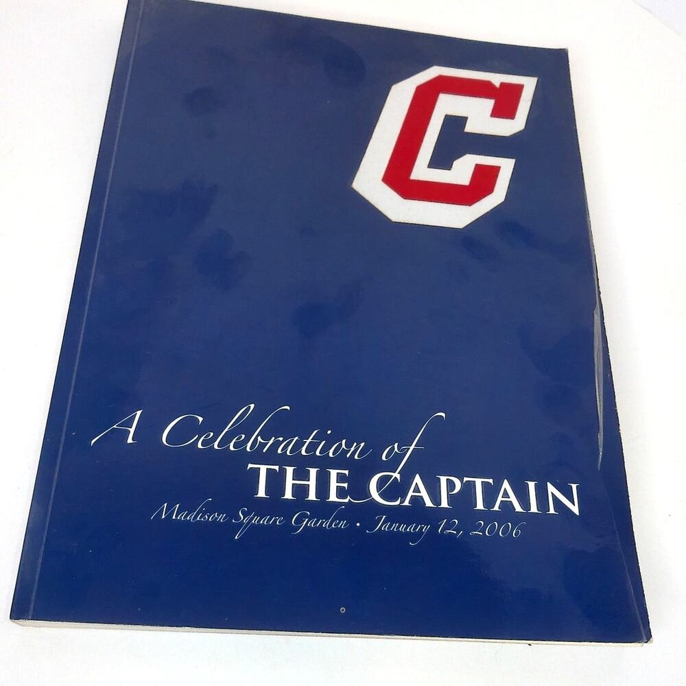 Mark Messier NY Rangers Jersey Retirement Program "A Celebration of The Captain"